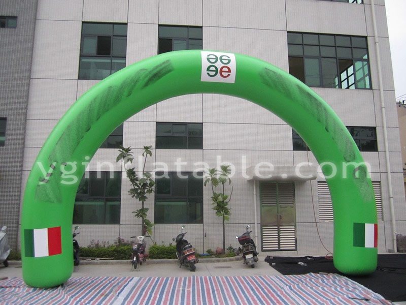 녹색 풍선 광고 아치GA136