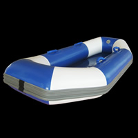 Blue inflatable boatGT129