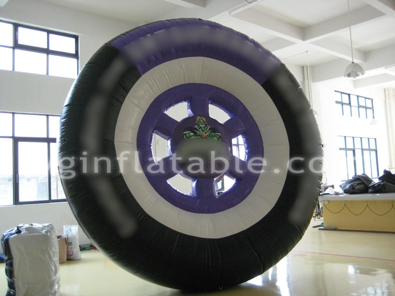 풍선 타이어 모델 광고GC123