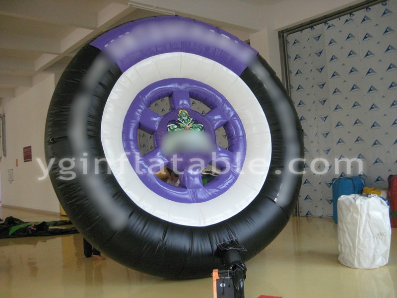 풍선 타이어 모델 광고GC123