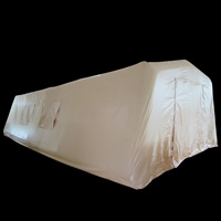 Milk white military inflatable tentGN075