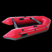 Red inflatable motor boatsGT131