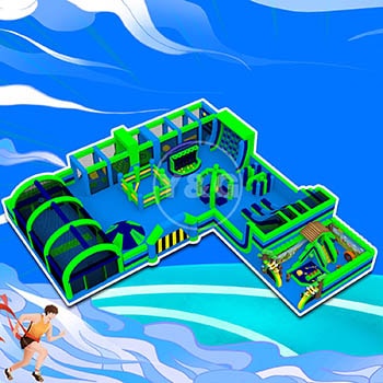 Ocean Theme Inflatable Park