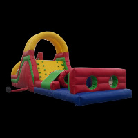 super heroes inflatable obstacleGE009