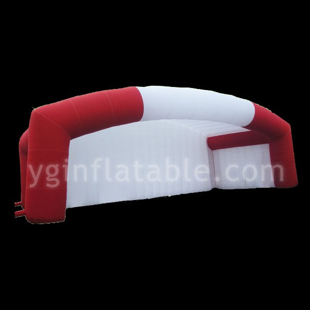 빨간색 커버 4인용 풍선 텐트GN028