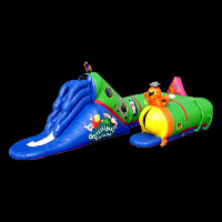 Seven color pest inflatable tunnelsGU014