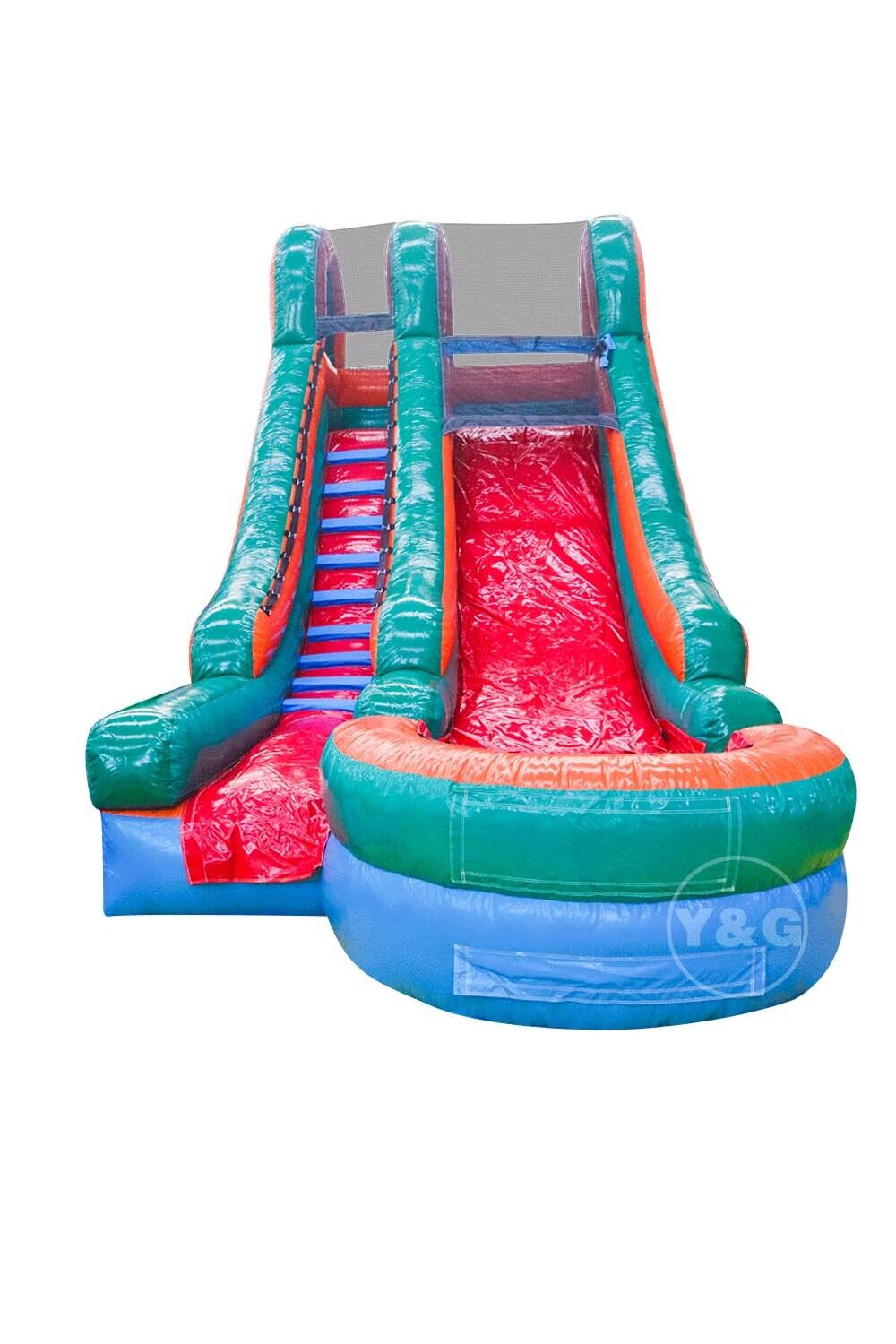 Large Inflatable Water Slide with poolYGIP-17
